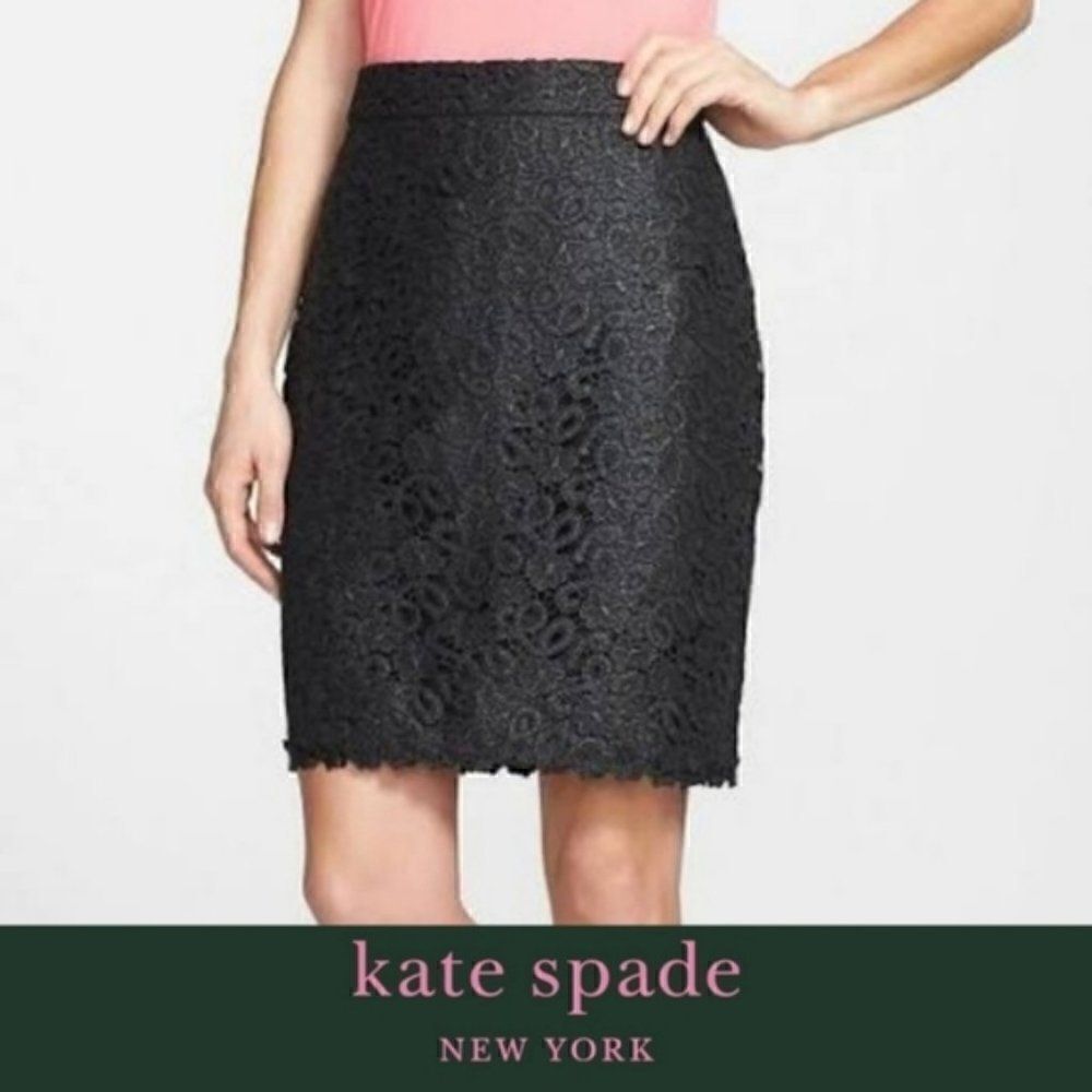 Kate Spade Black Judy Skirt